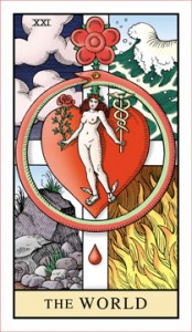 Världens tarotkort