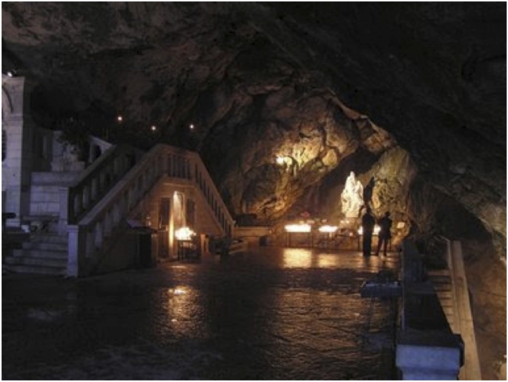 Magdalenas grotta i Saint-baume