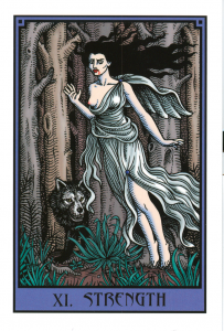 strength vampire tarot